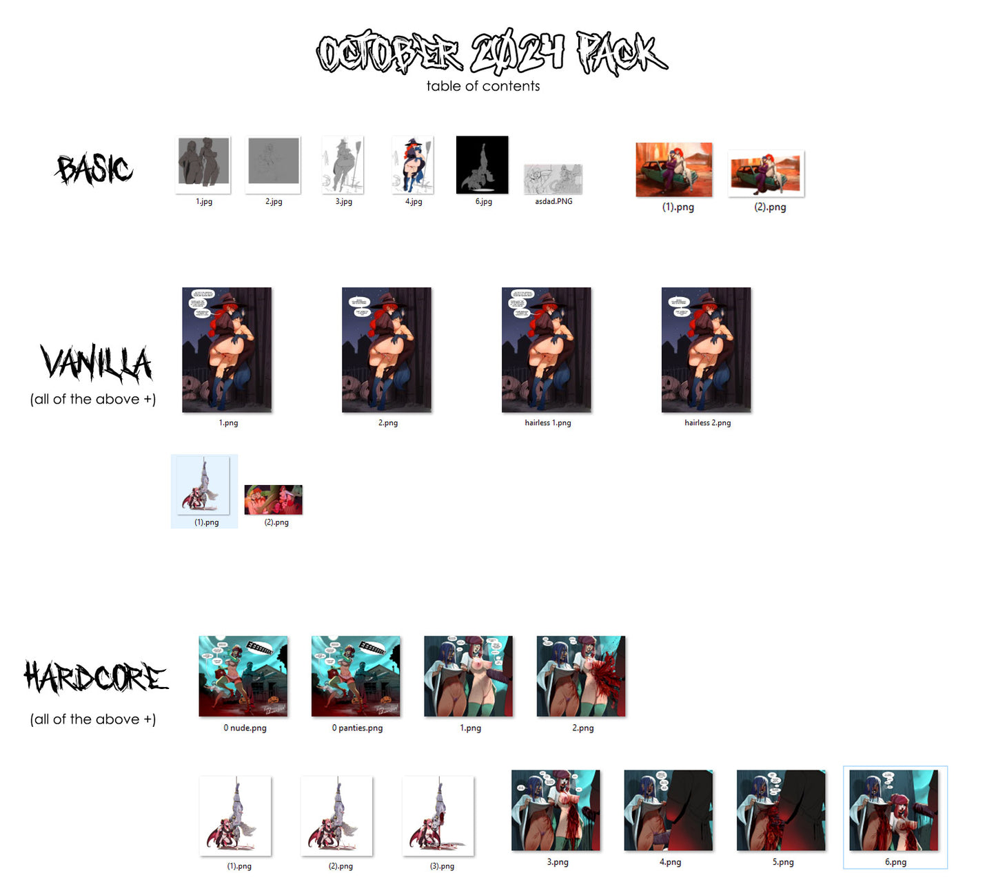 October 2024 Pack