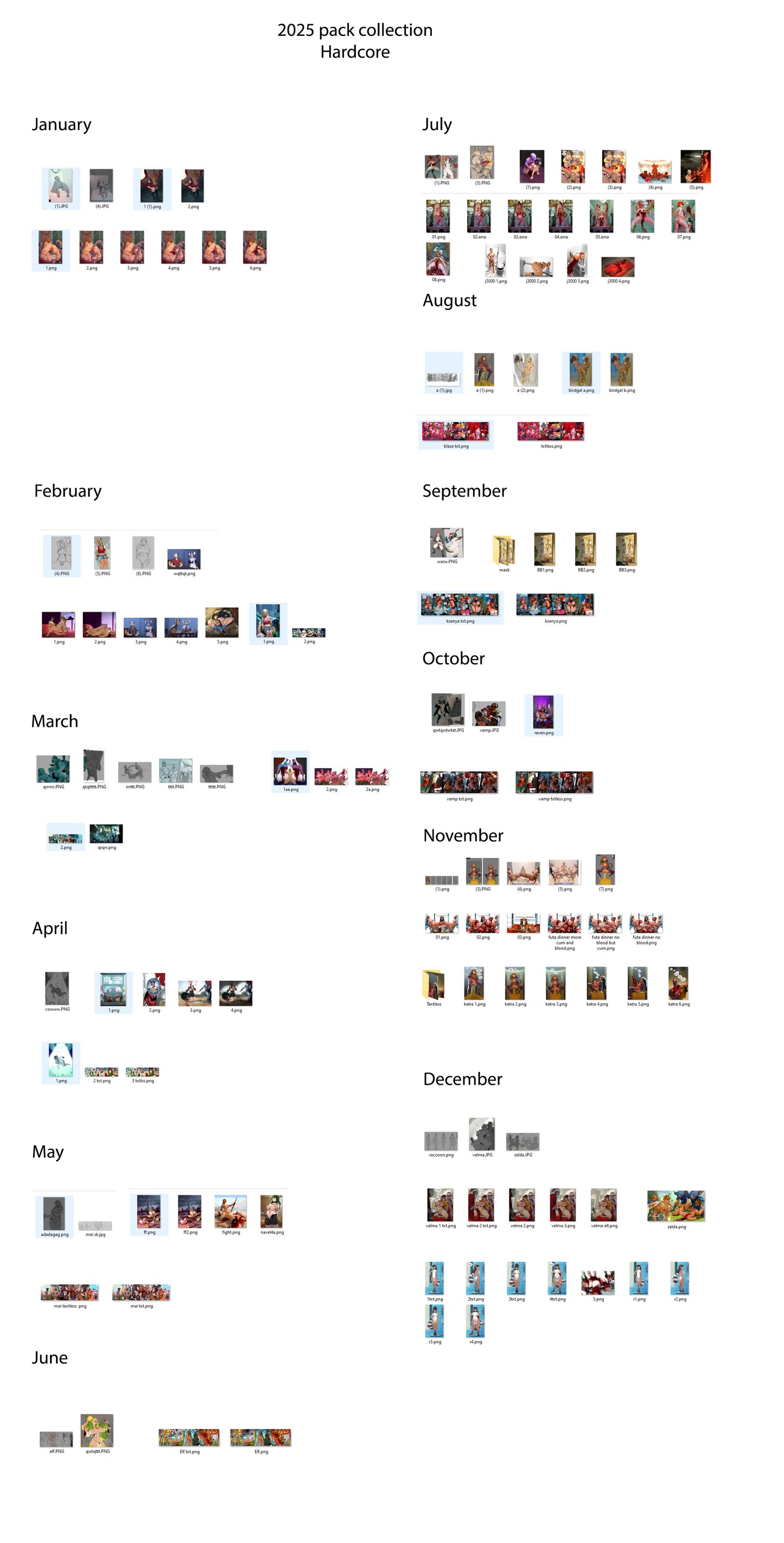 (Hardcore) 2025 Pack Collection