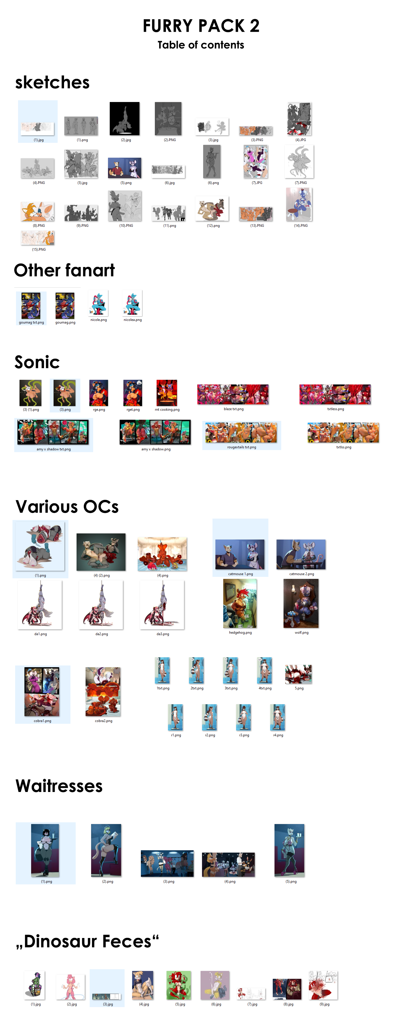 Furry pack 2
